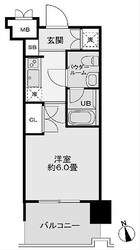 レジディア新宿御苑の物件間取画像